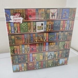 Flame Tree High Jinks Bookshelves 1000 Pc Jigsaw Puzzle Bodleian Libraries NEW